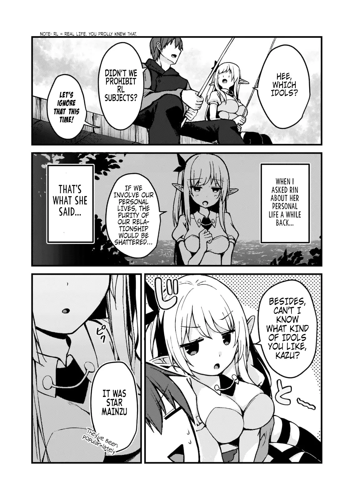 My Web Game Wife Is A Popular Idol Irl - 1 page 26-03713e23