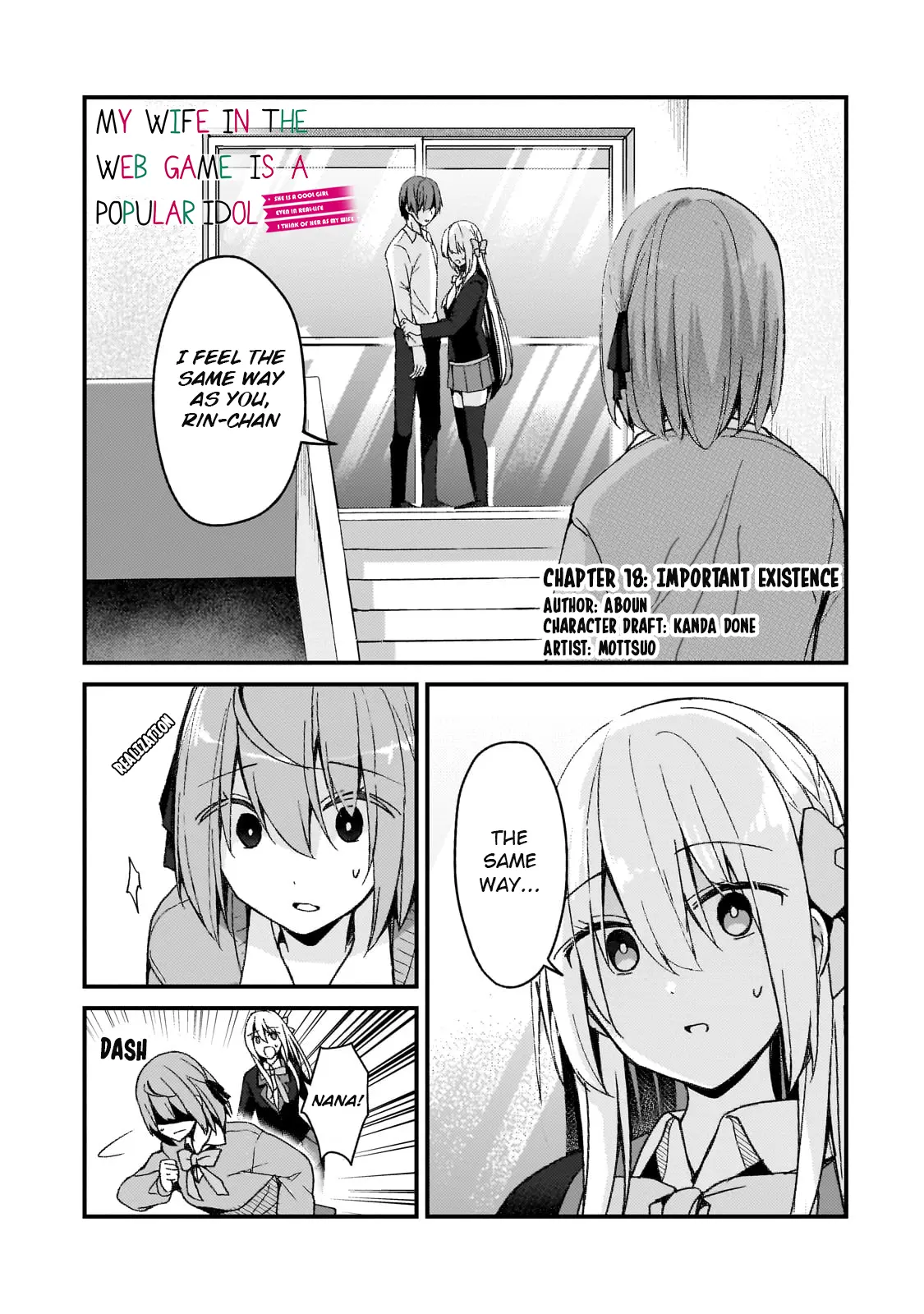 My Web Game Wife Is A Popular Idol Irl - 18 page 1-147589e6