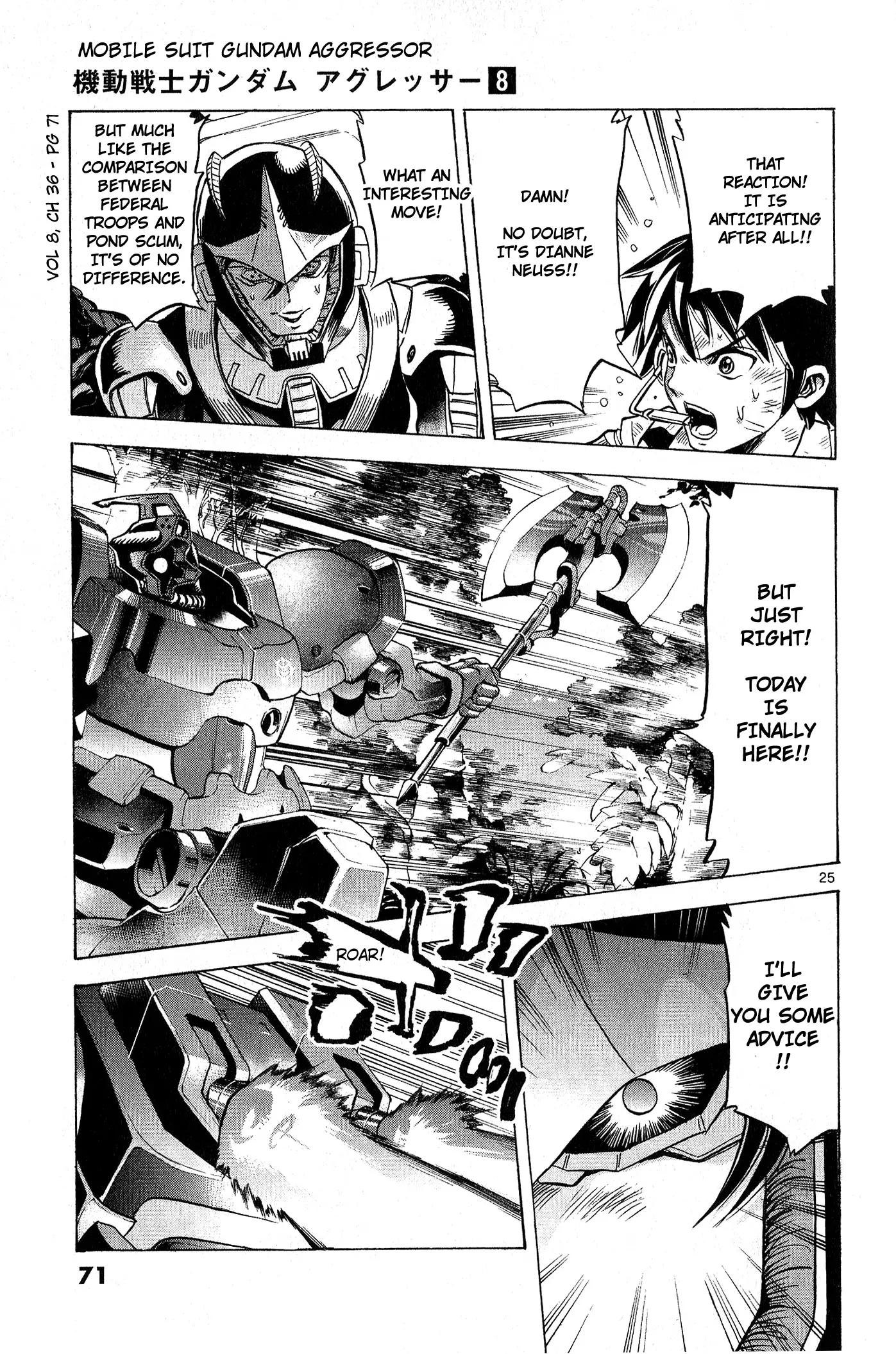 Mobile Suit Gundam Aggressor - 36 page 25-efe9bcaf