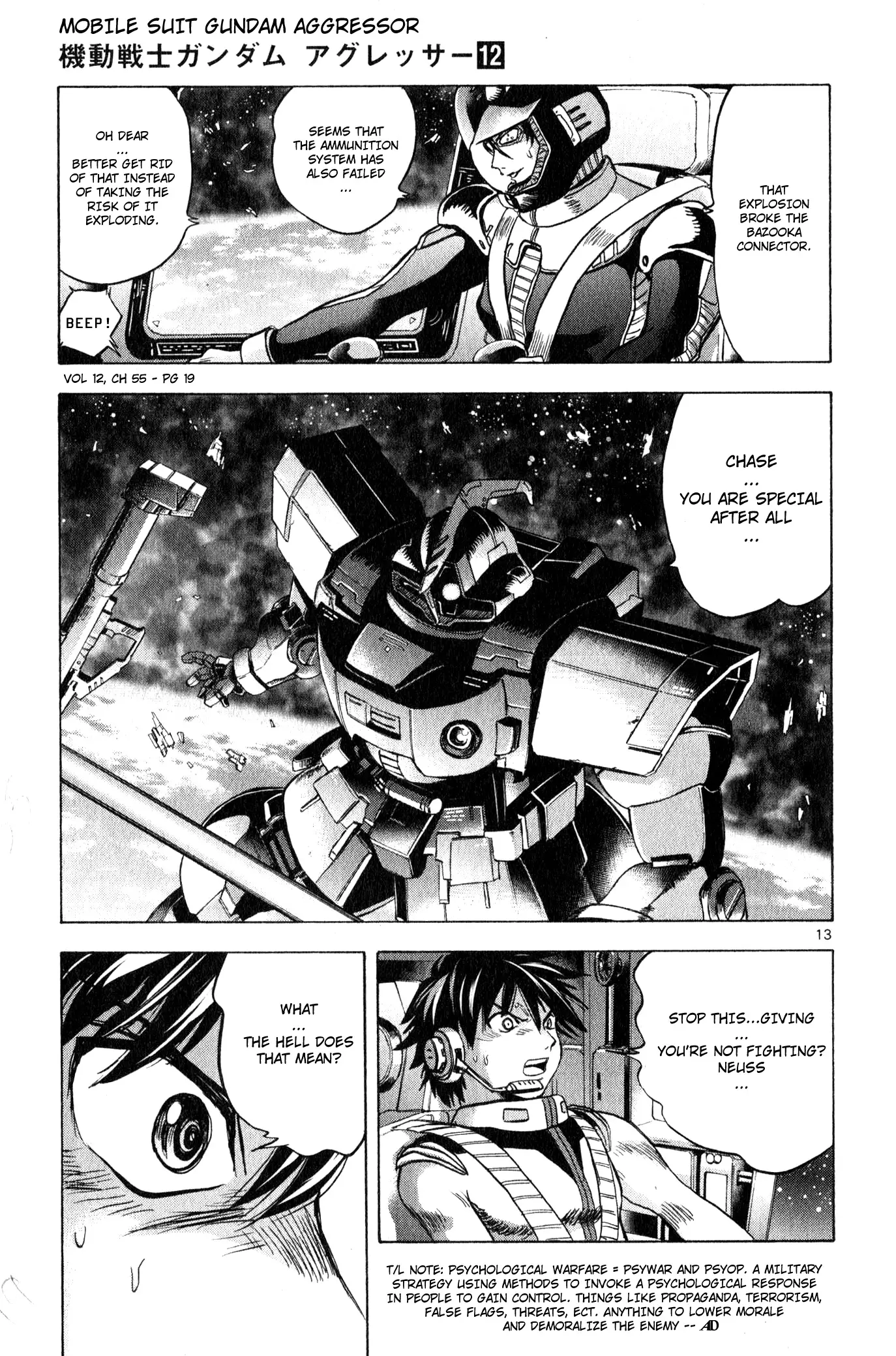 Mobile Suit Gundam Aggressor - 55 page 13-34e3fd67
