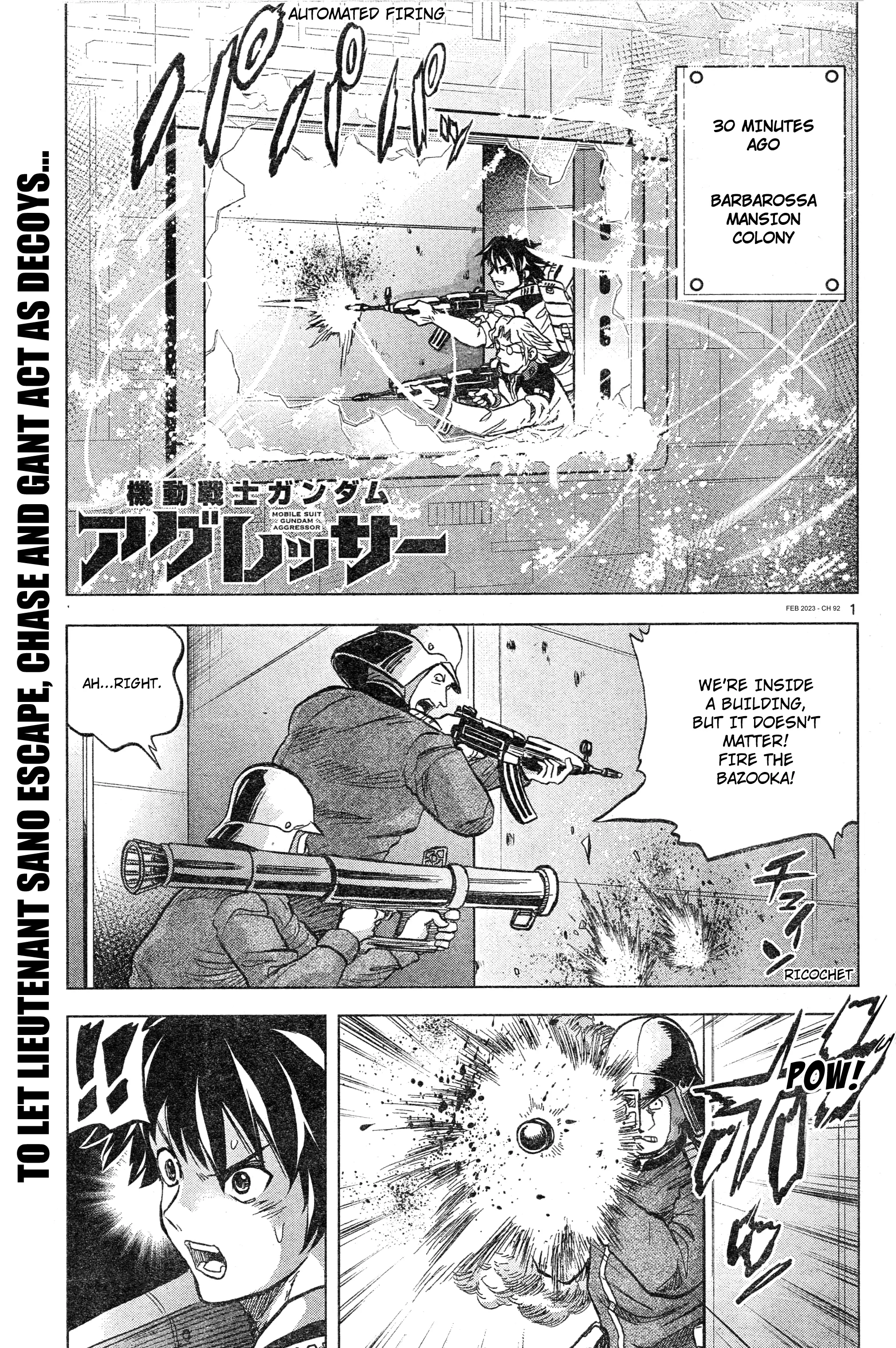 Mobile Suit Gundam Aggressor - 92 page 1-d03e6a15