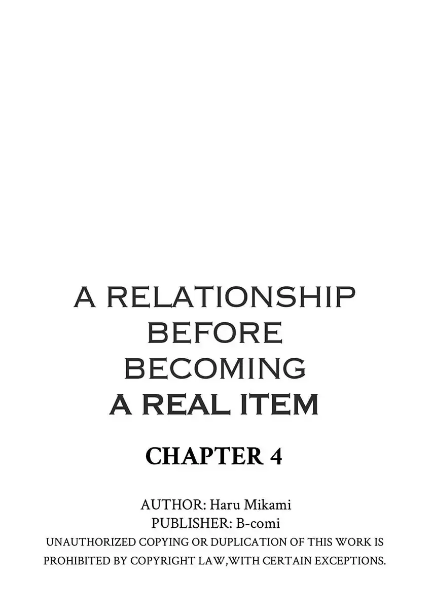 A Relationship Before Becoming A Real Item - 4 page 24-c6f28cf6