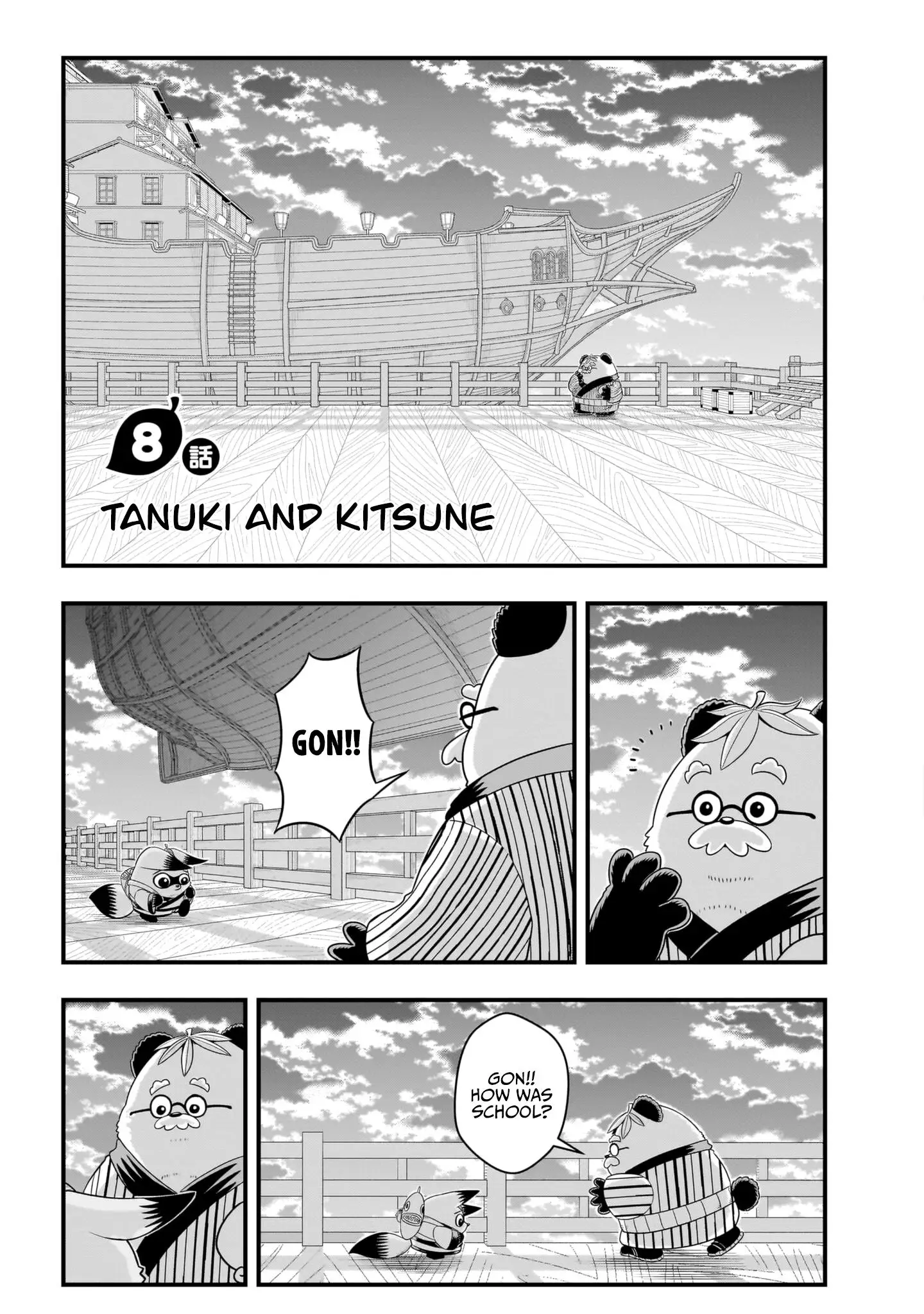 Tanukitsune No Gon - 8 page 1-57f59edf