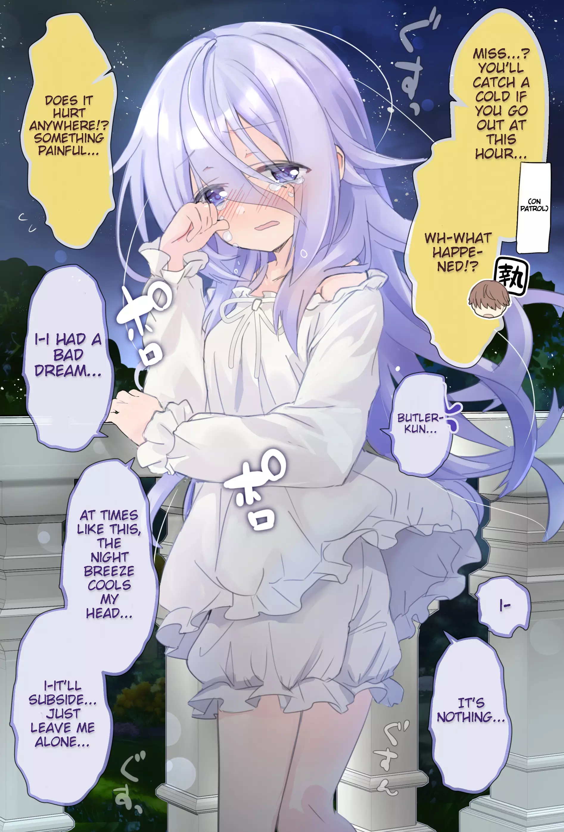 I Became The Butler Of The Gloomy Young Lady In My Class. - 8 page 1-efec4b3e