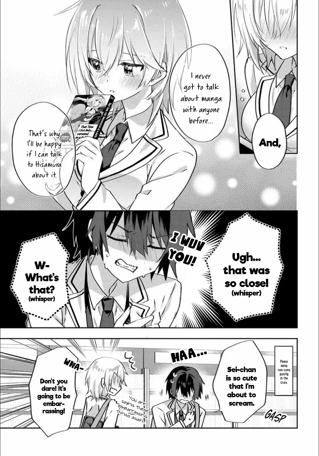 Since I’Ve Entered The World Of Romantic Comedy Manga, I’Ll Do My Best To Make The Losing Heroine Happy - 5.1 page 5-57b05e2a