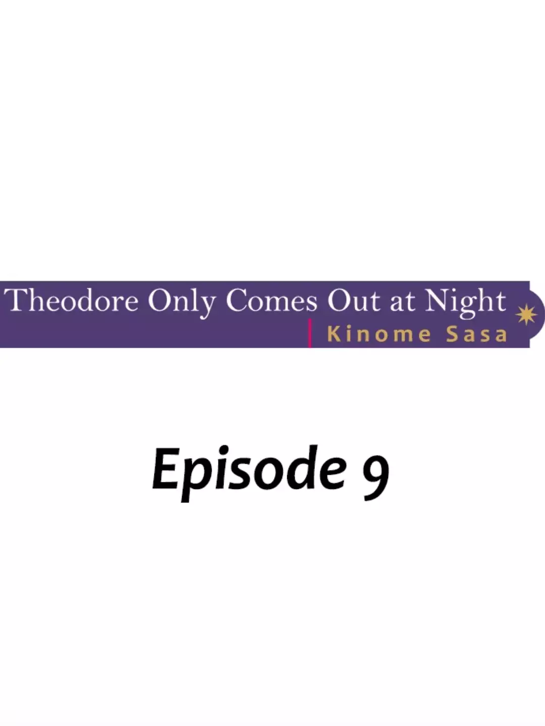 Theodore Only Comes Out At Night - 9 page 1-91b78ff1