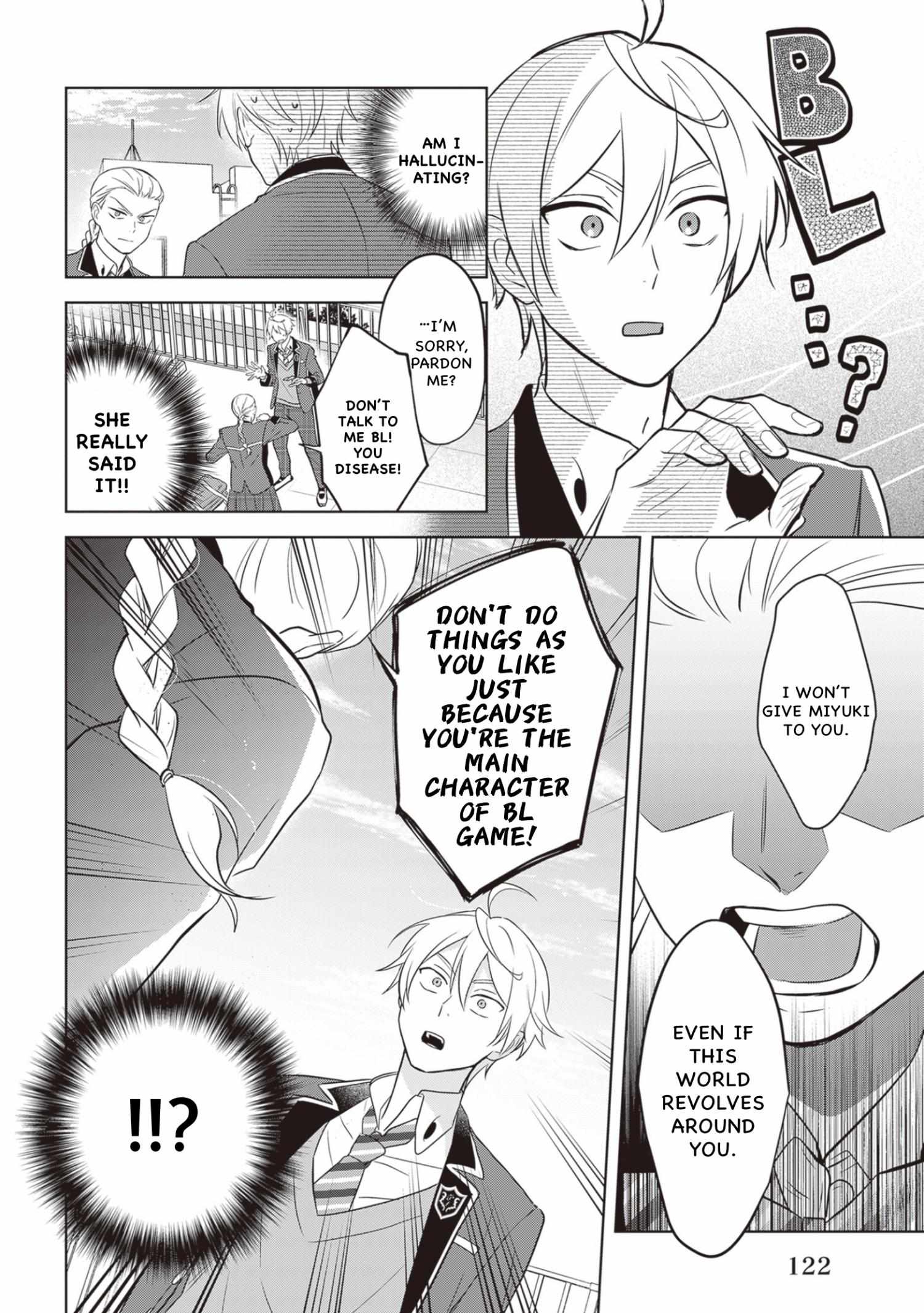 I Realized I Am The Younger Brother Of The Protagonist In A Bl Game - 12 page 8-4060058e