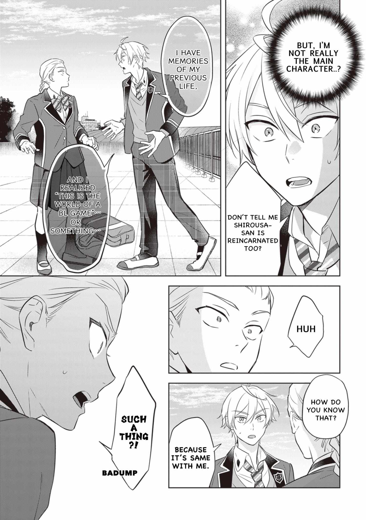I Realized I Am The Younger Brother Of The Protagonist In A Bl Game - 12 page 9-53d4e551