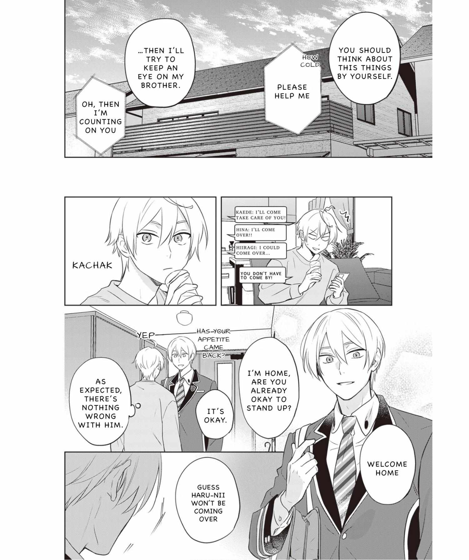 I Realized I Am The Younger Brother Of The Protagonist In A Bl Game - 13 page 17-135ac1c3