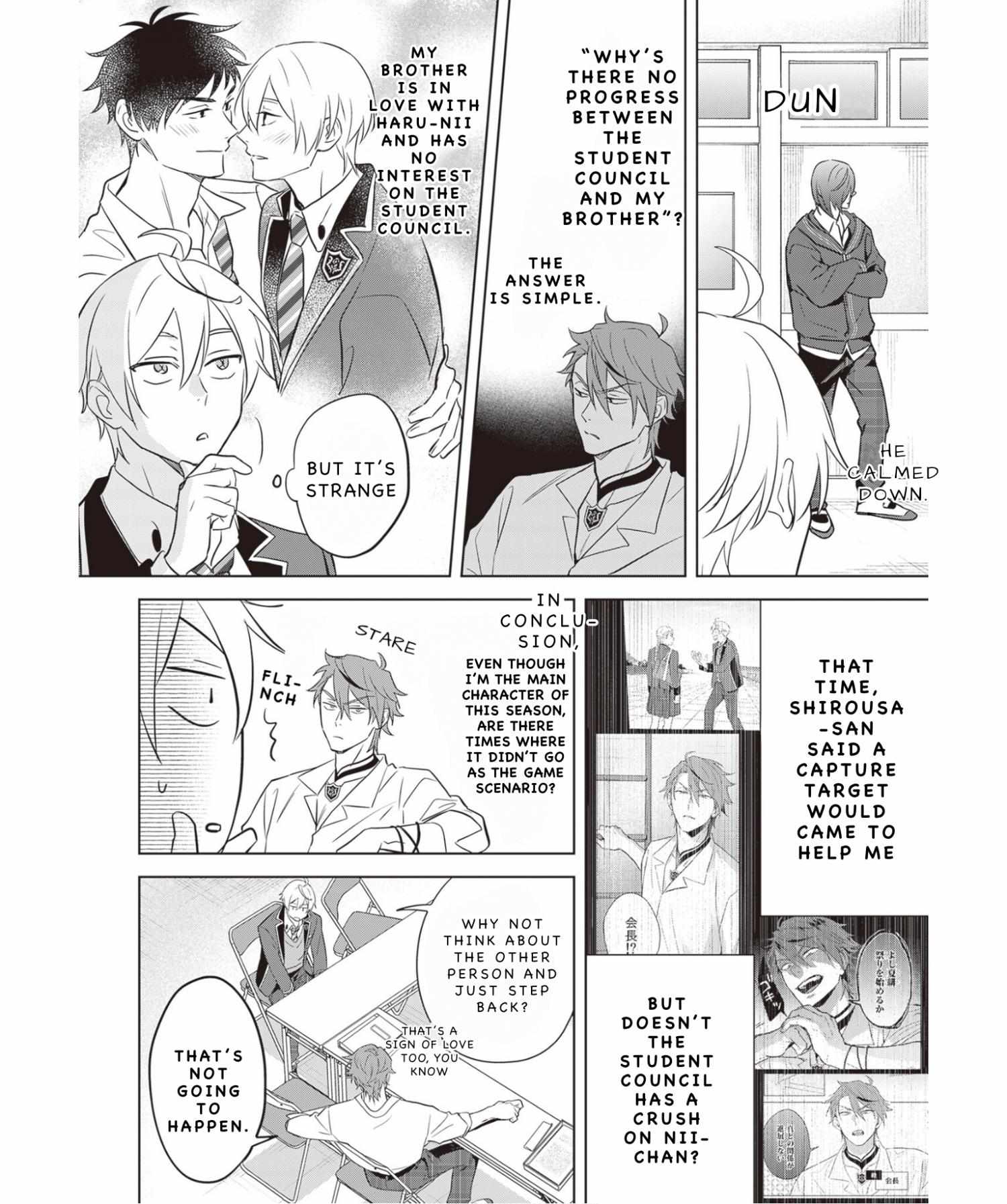 I Realized I Am The Younger Brother Of The Protagonist In A Bl Game - 13 page 5-b7fbac9b