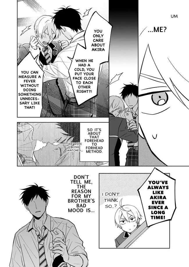 I Realized I Am The Younger Brother Of The Protagonist In A Bl Game - 14 page 26-235848fe