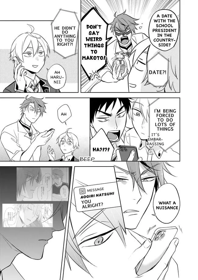 I Realized I Am The Younger Brother Of The Protagonist In A Bl Game - 16 page 19-d10318e4