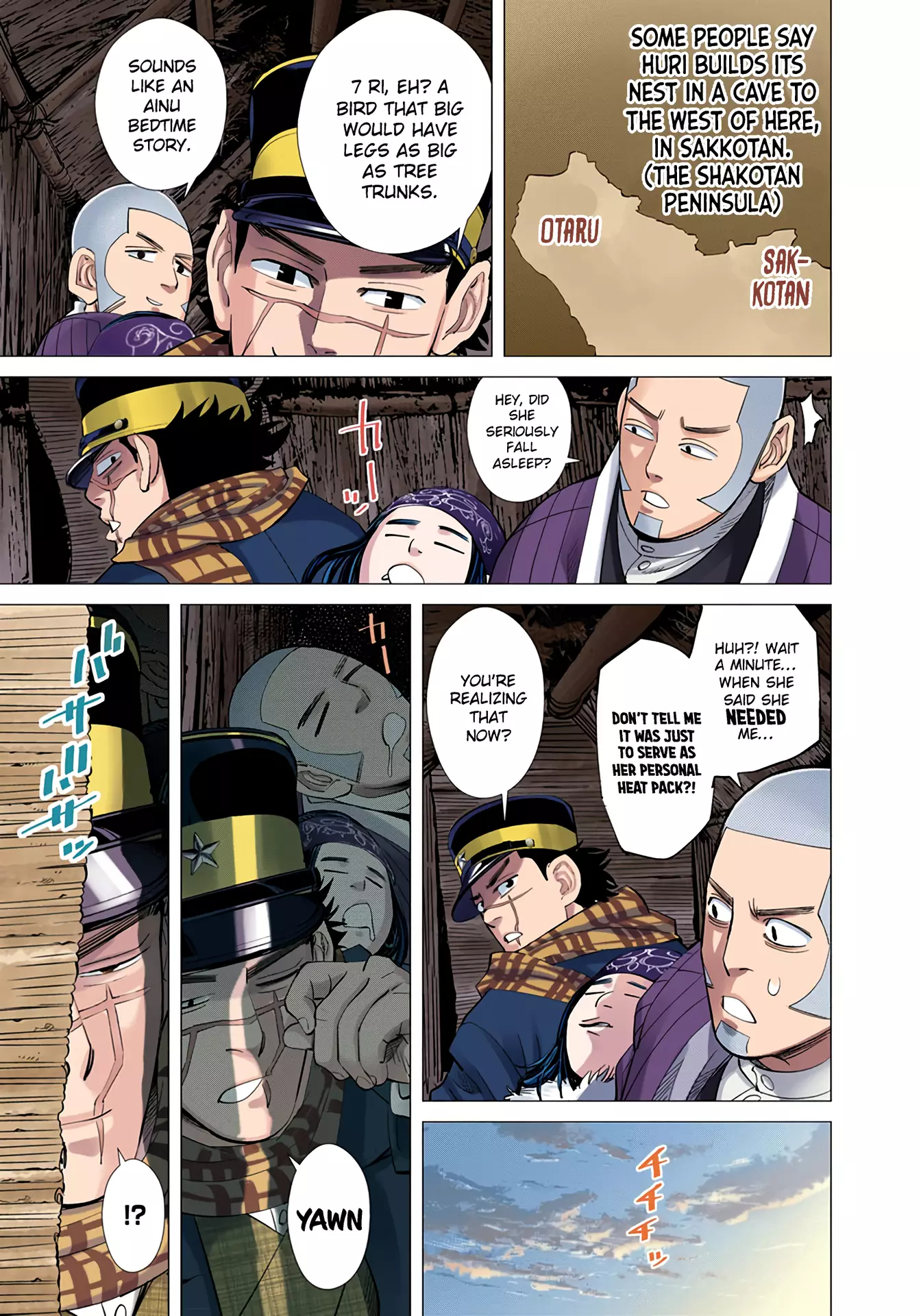 Golden Kamuy - Digital Colored Comics - 32 page 7-ab30f593