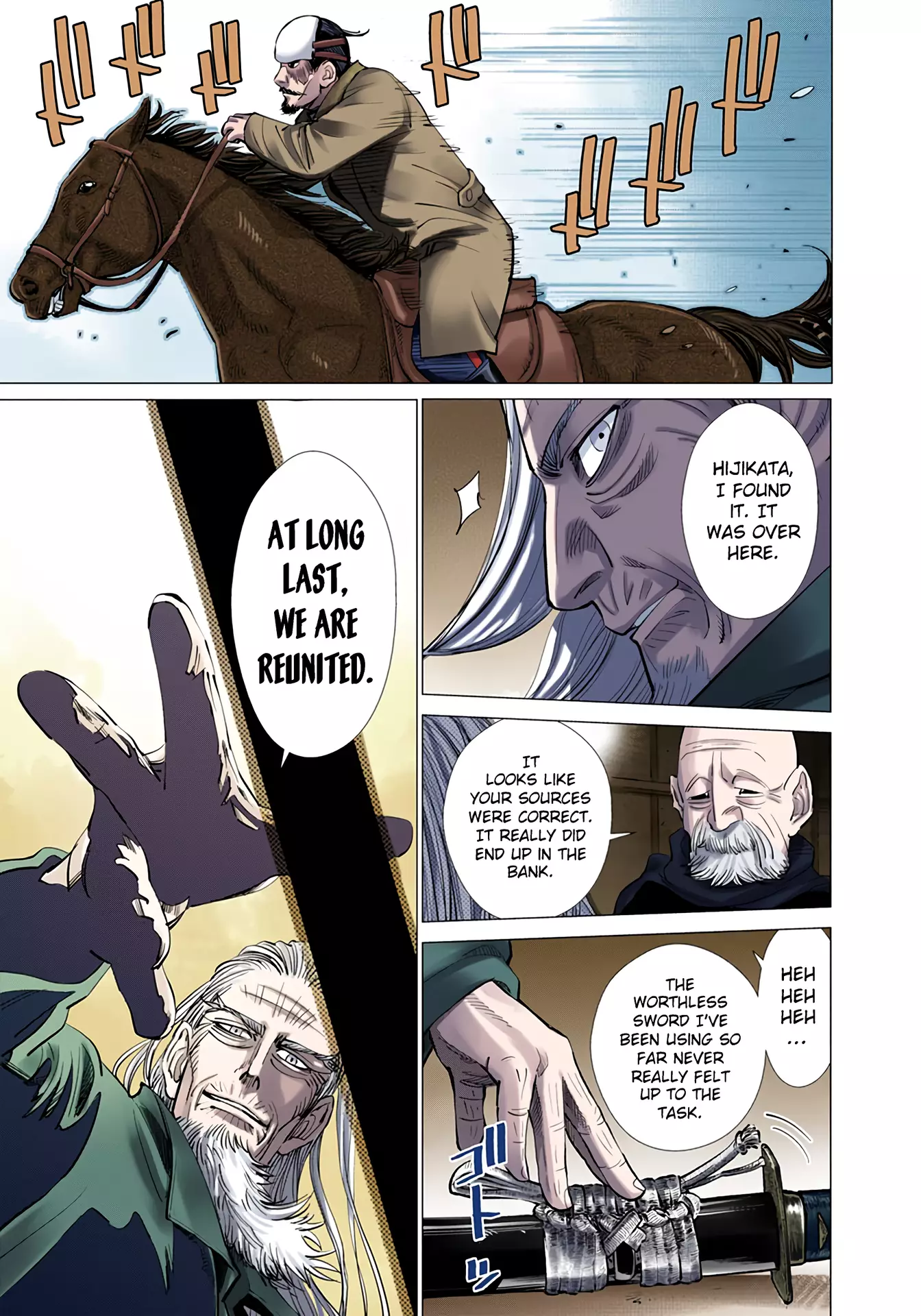 Golden Kamuy - Digital Colored Comics - 34 page 10-81f26df4