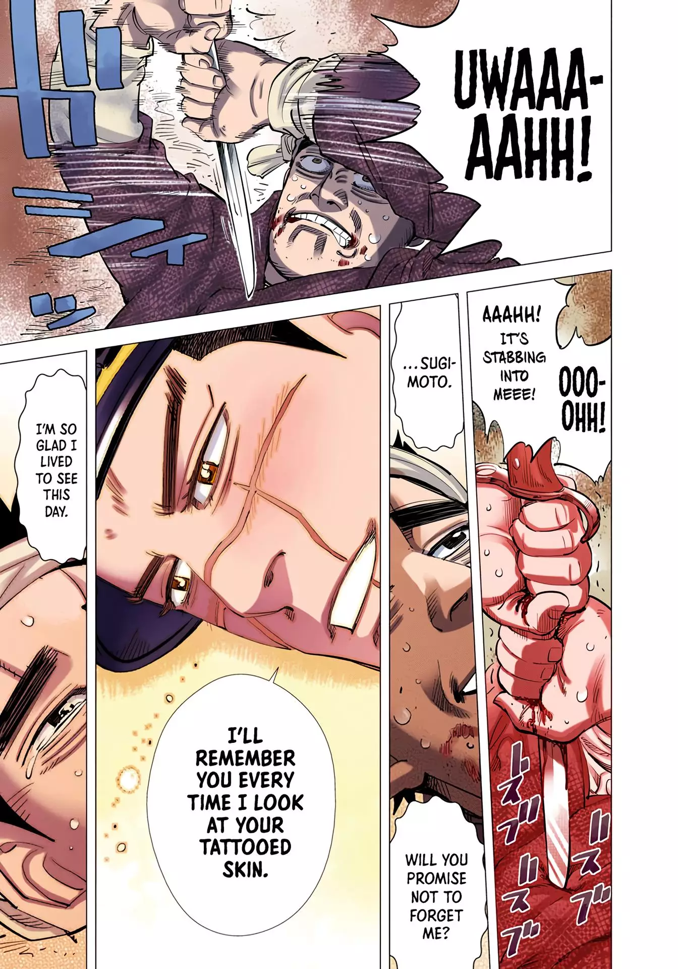 Golden Kamuy - Digital Colored Comics - 41 page 6-7fb8afab