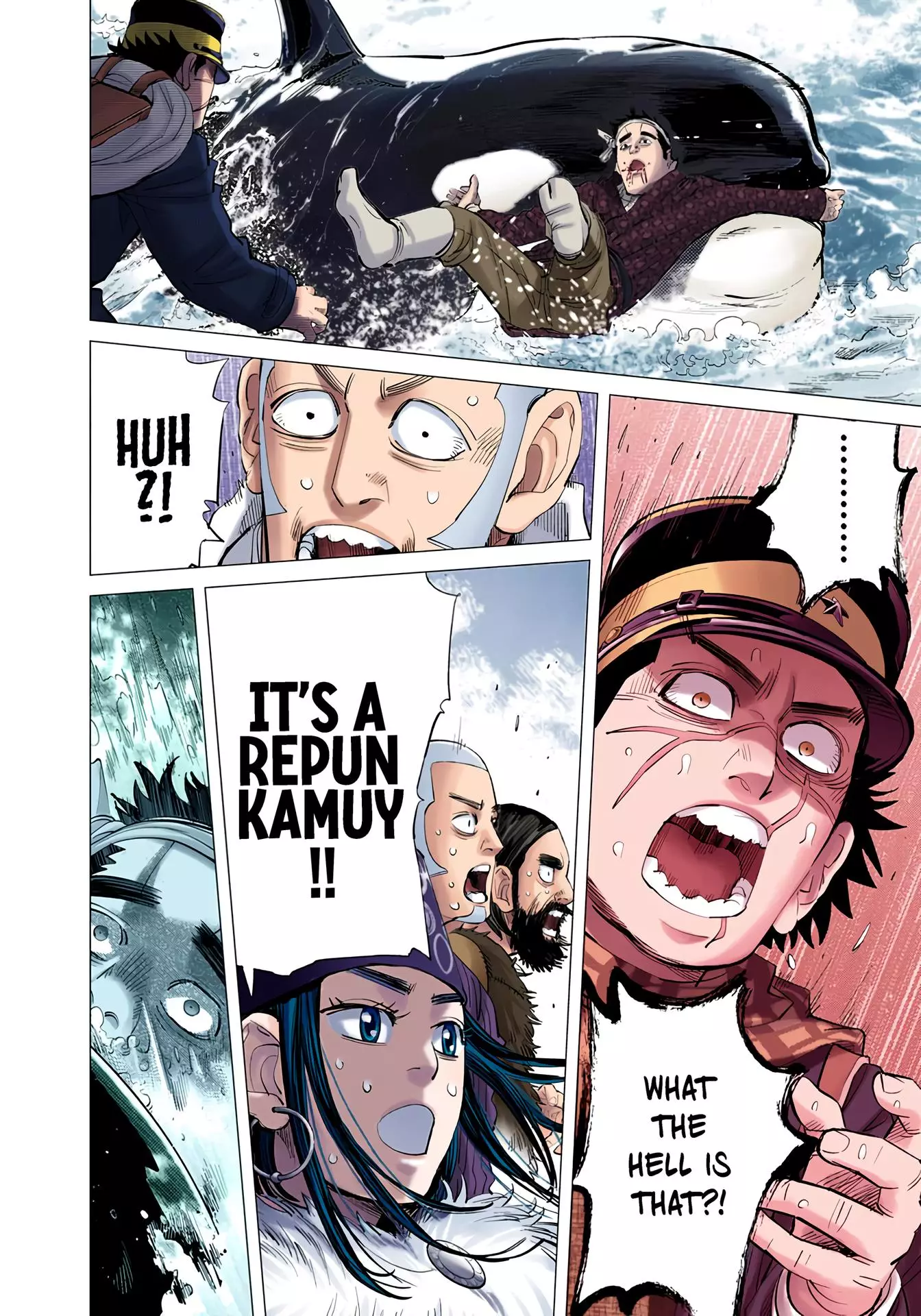 Golden Kamuy - Digital Colored Comics - 41 page 8-9a7056ac