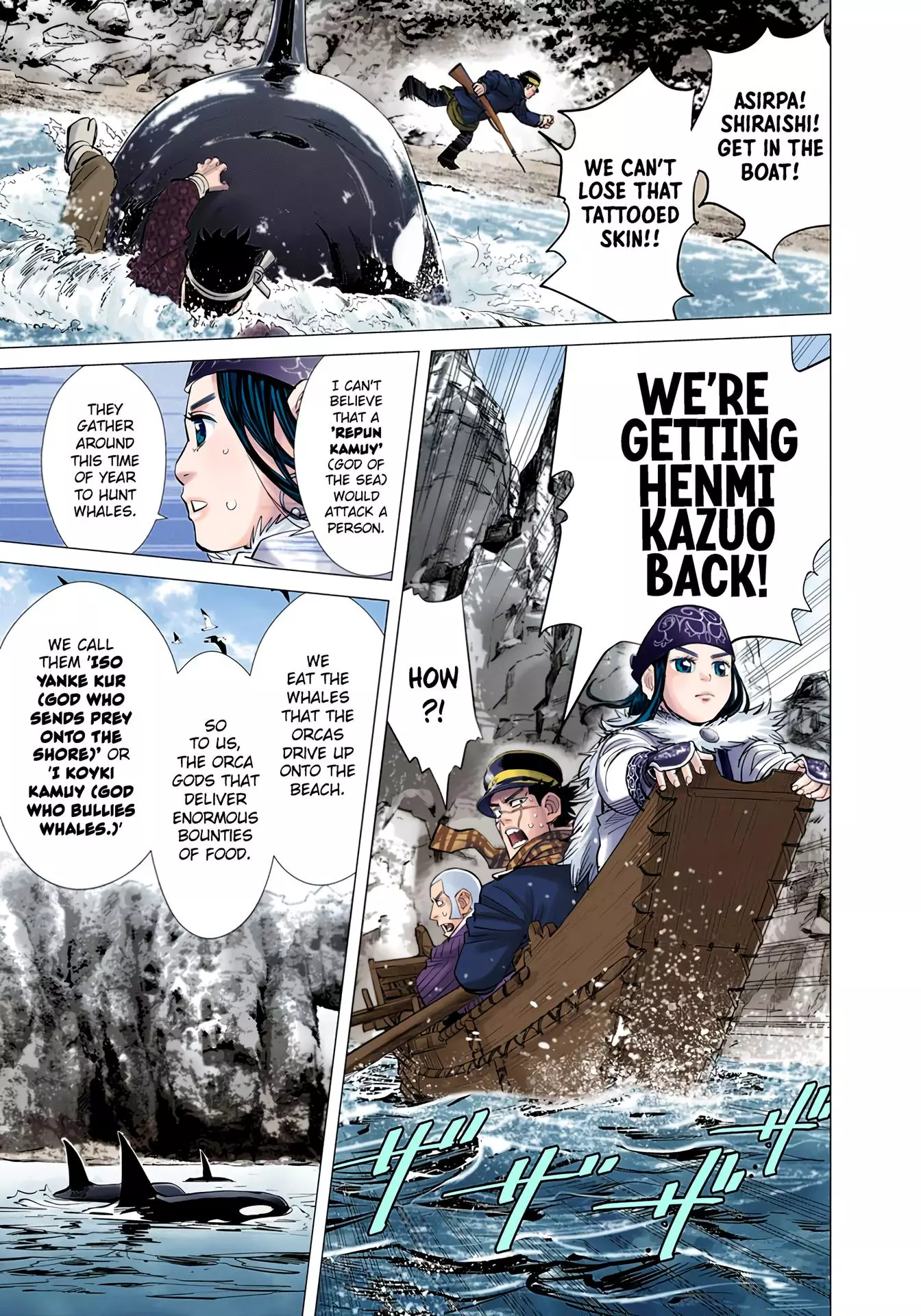 Golden Kamuy - Digital Colored Comics - 41 page 9-8dd2df19