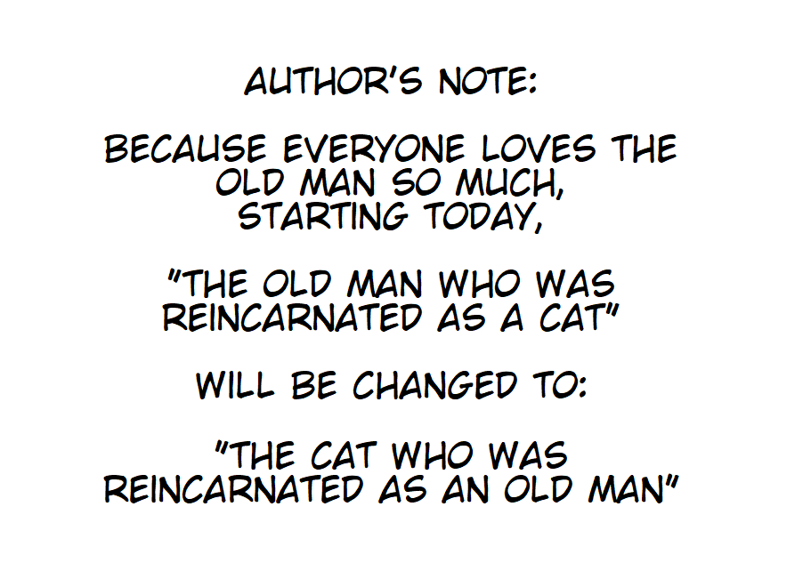 The Old Man Who Was Reincarnated As A Cat - 55.5 page 1-b33c62d9