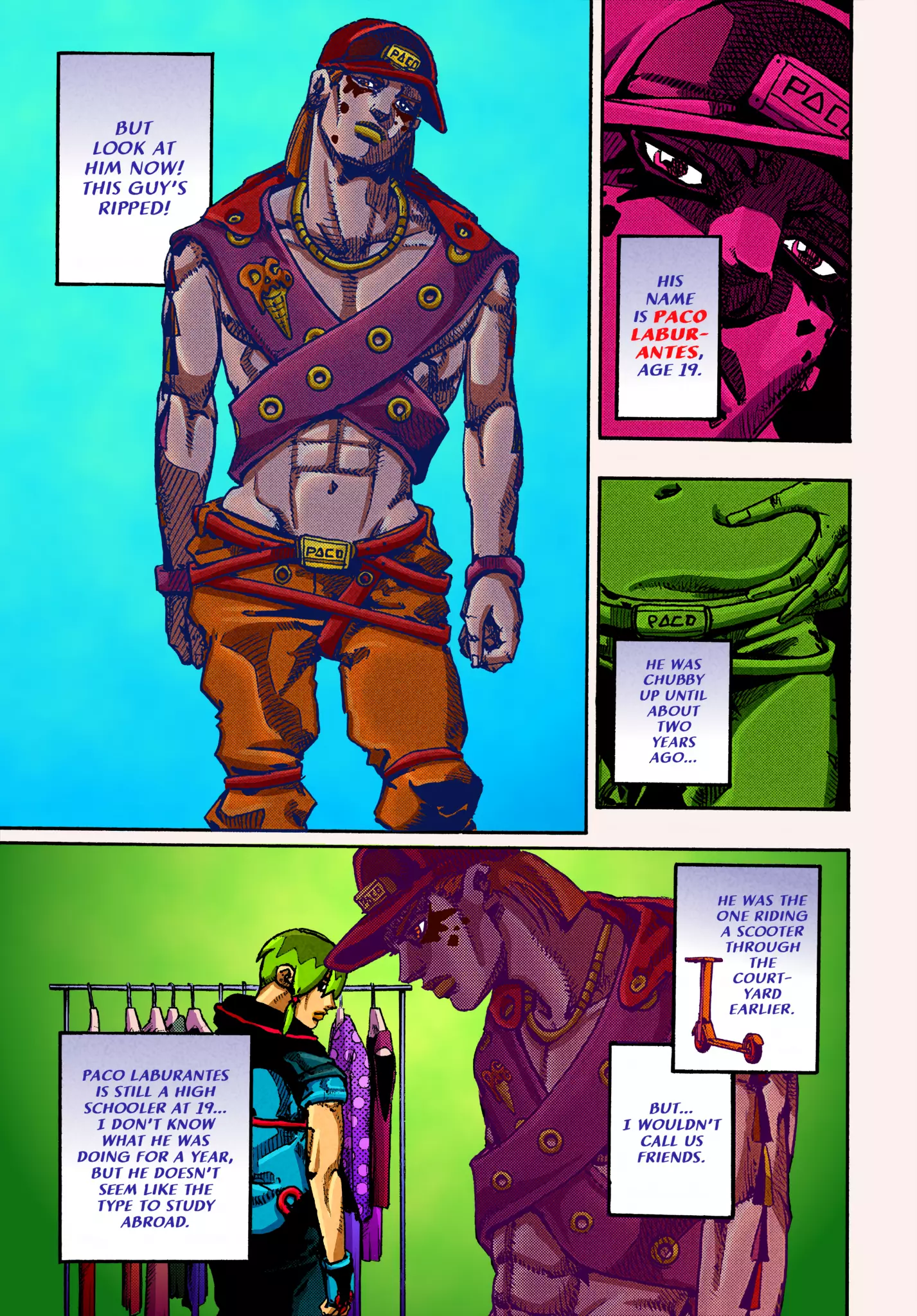 Jojo's Bizarre Adventure Part 9 - The Jojolands (Fan-Colored) - 1 page 47-88c29517