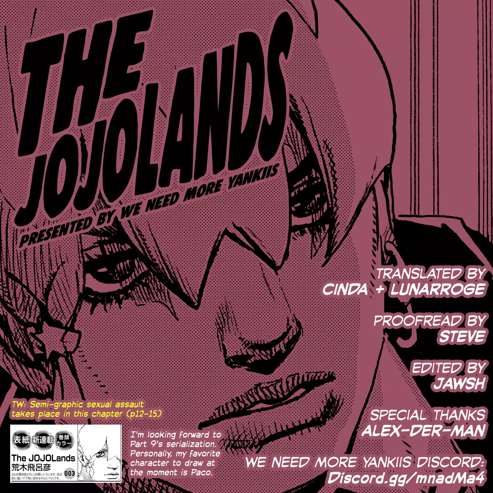 Jojo's Bizarre Adventure Part 9 - The Jojolands (Fan-Colored) - 1 page 63-065f0aa6