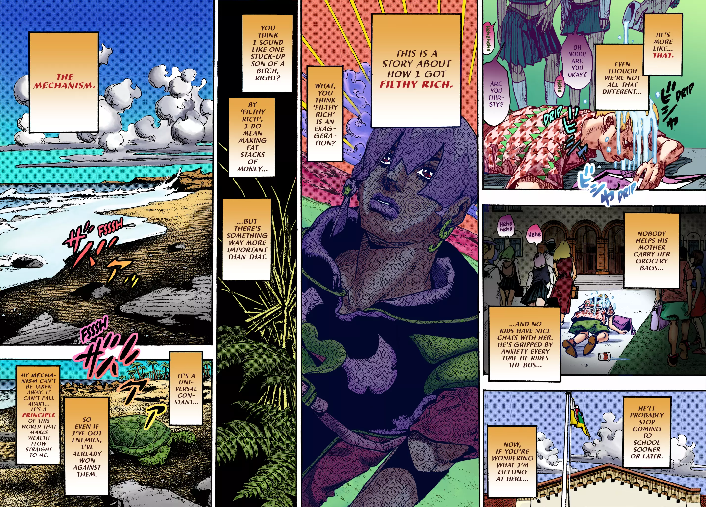 Jojo's Bizarre Adventure Part 9 - The Jojolands (Fan-Colored) - 1 page 69-64c829d8