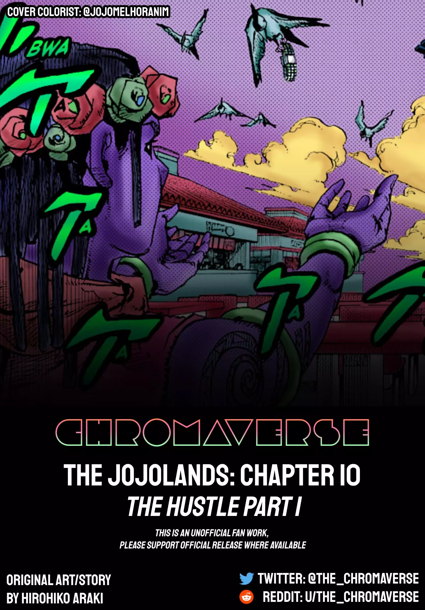 Jojo's Bizarre Adventure Part 9 - The Jojolands (Fan-Colored) - 10 page 1-c9fe23ba