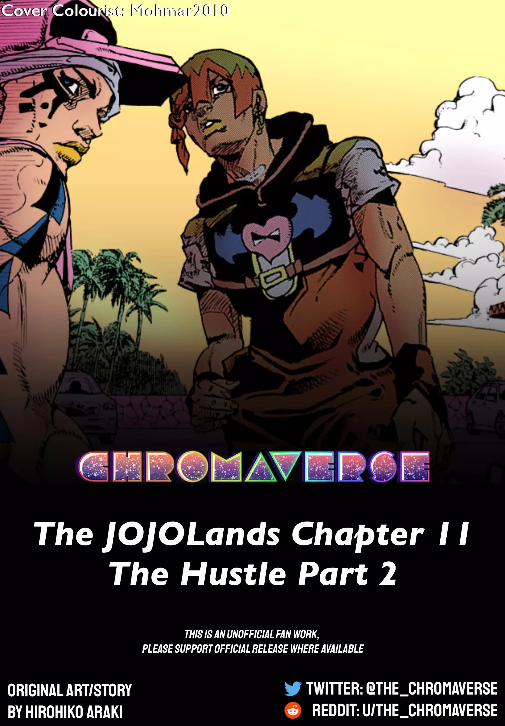 Jojo's Bizarre Adventure Part 9 - The Jojolands (Fan-Colored) - 11 page 1-4dbfb282