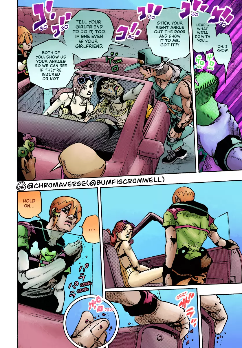 Jojo's Bizarre Adventure Part 9 - The Jojolands (Fan-Colored) - 11 page 13-fed102c2