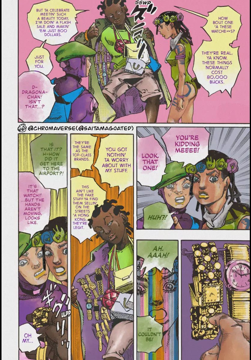 Jojo's Bizarre Adventure Part 9 - The Jojolands (Fan-Colored) - 12 page 16-a52d7188
