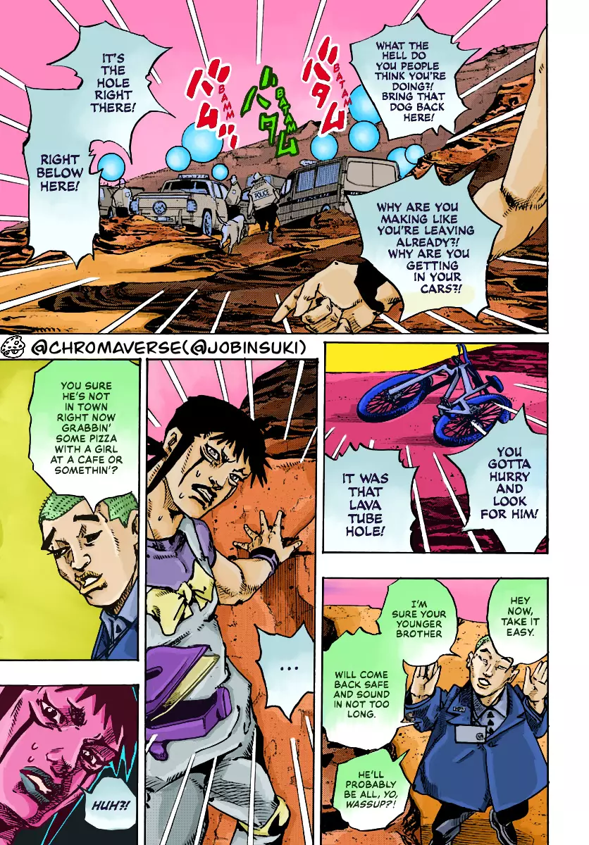 Jojo's Bizarre Adventure Part 9 - The Jojolands (Fan-Colored) - 12 page 21-5270ba53