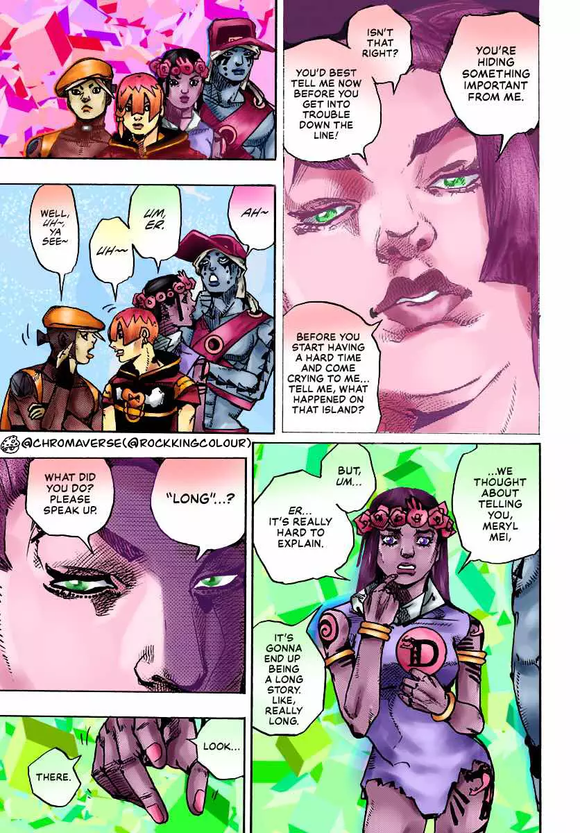 Jojo's Bizarre Adventure Part 9 - The Jojolands (Fan-Colored) - 12 page 33-12478d5d