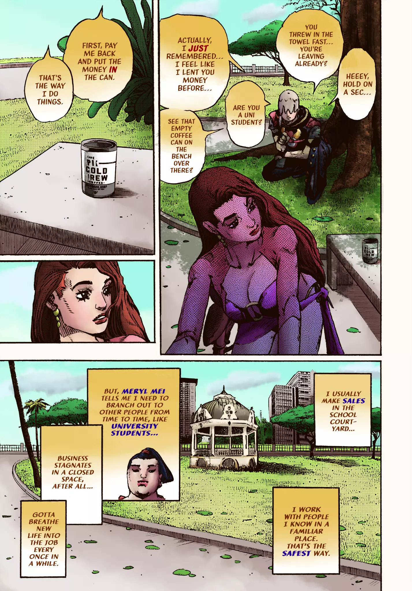 Jojo's Bizarre Adventure Part 9 - The Jojolands (Fan-Colored) - 2 page 5-d8c393ff