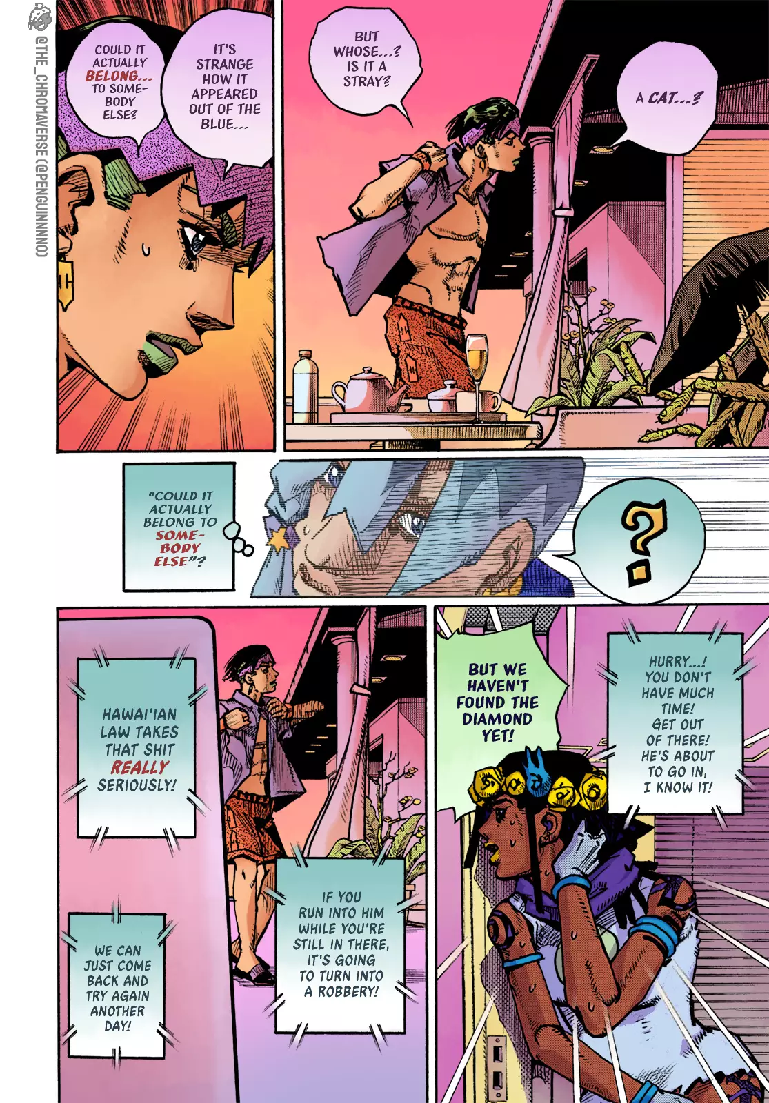 Jojo's Bizarre Adventure Part 9 - The Jojolands (Fan-Colored) - 3 page 17-e8255725