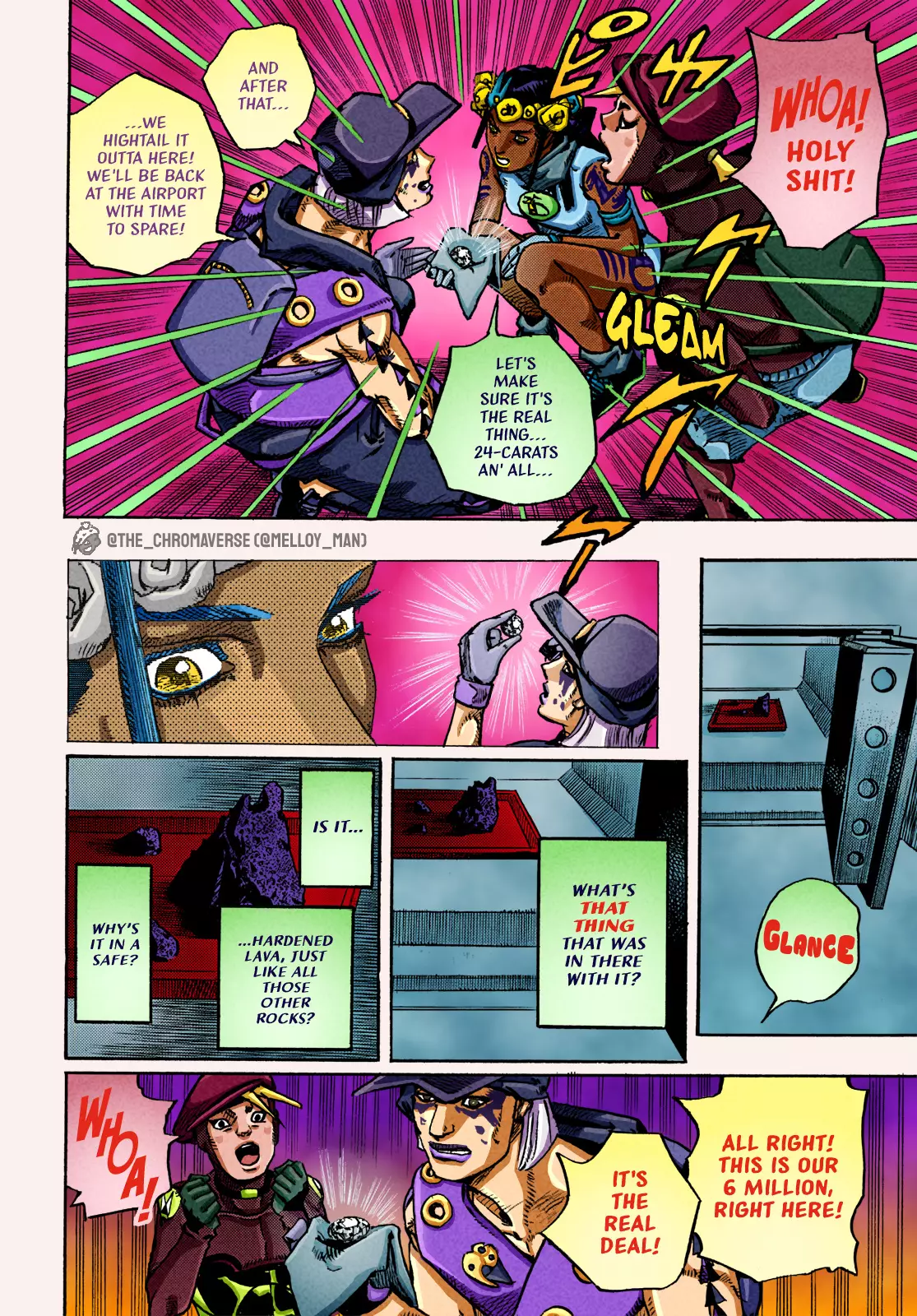 Jojo's Bizarre Adventure Part 9 - The Jojolands (Fan-Colored) - 3 page 28-644815c3