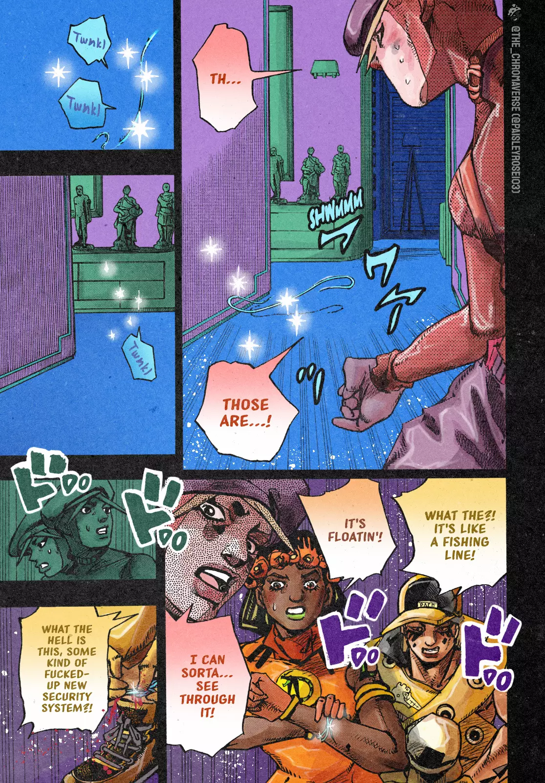 Jojo's Bizarre Adventure Part 9 - The Jojolands (Fan-Colored) - 3 page 37-92af879f