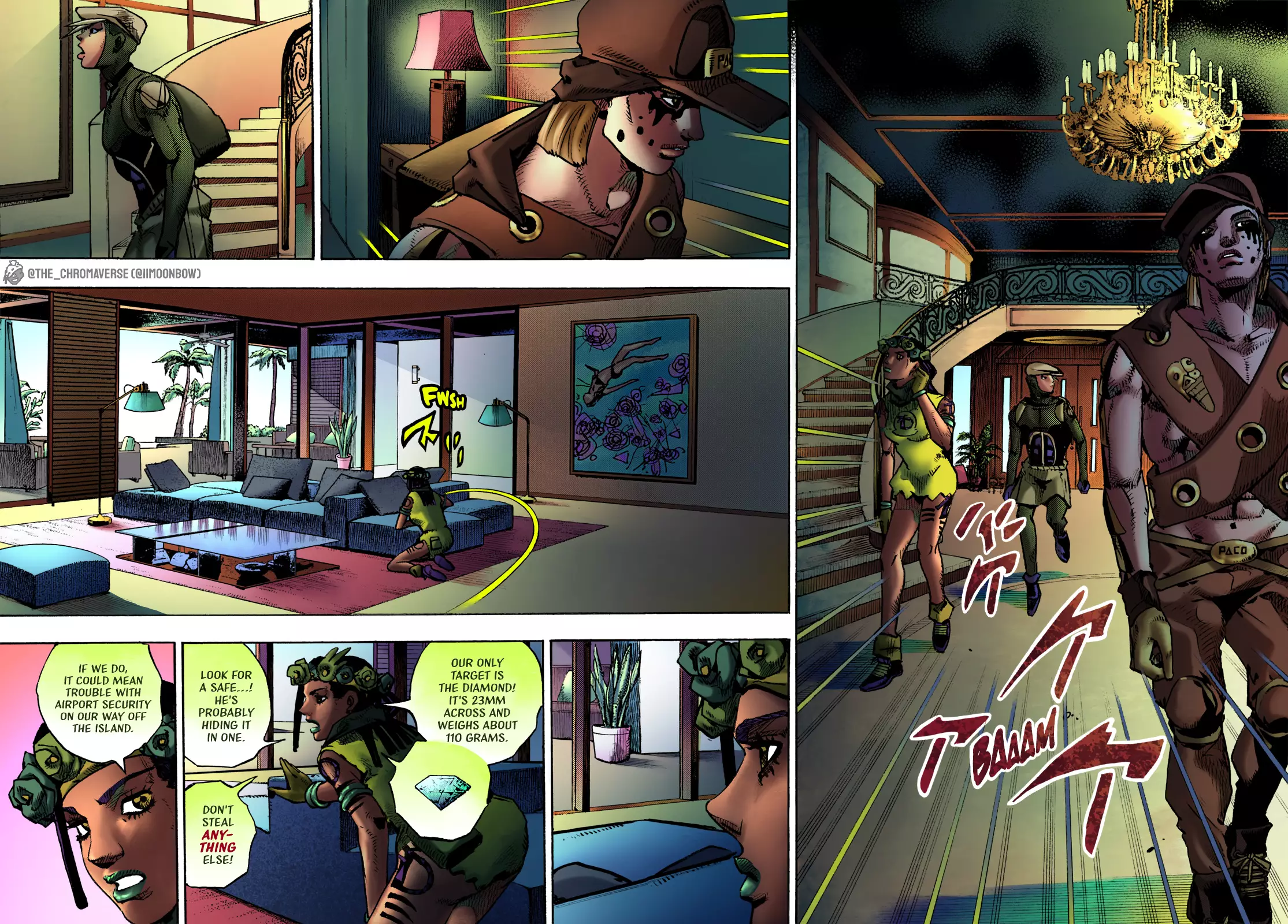 Jojo's Bizarre Adventure Part 9 - The Jojolands (Fan-Colored) - 3 page 7-bfa8e314