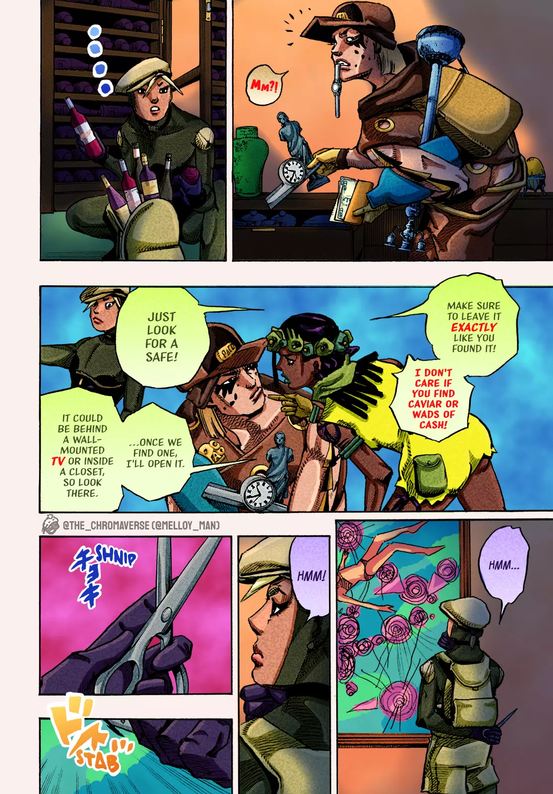 Jojo's Bizarre Adventure Part 9 - The Jojolands (Fan-Colored) - 3 page 8-4abd3453