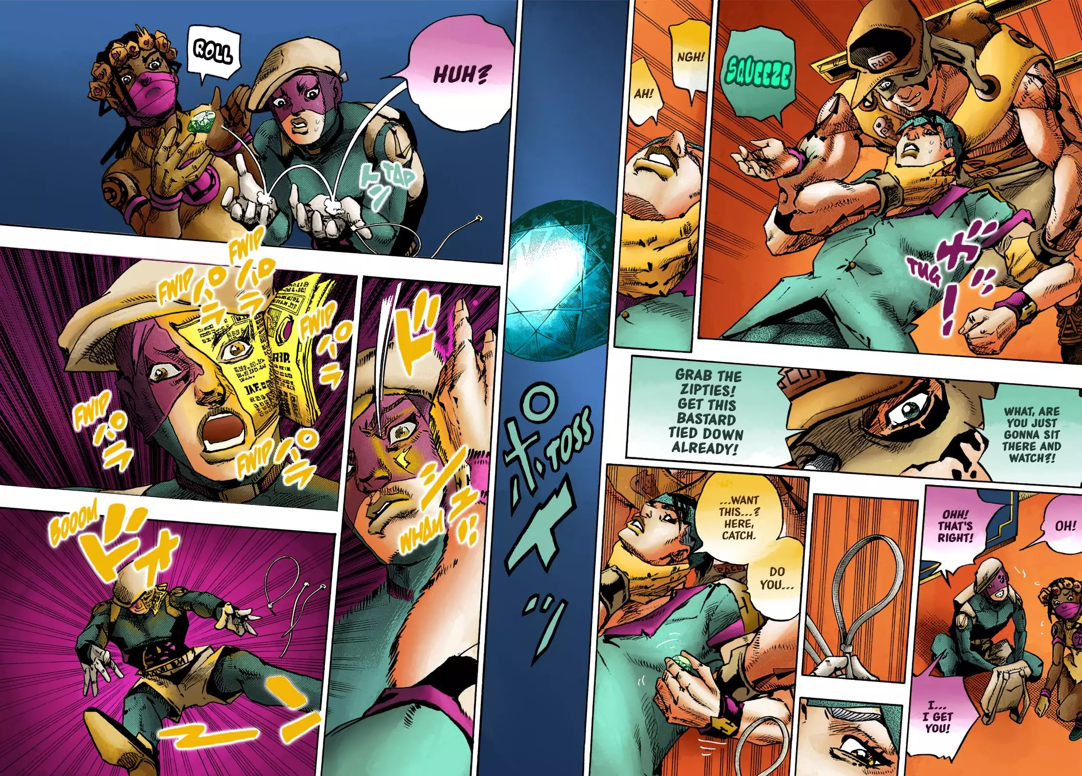 Jojo's Bizarre Adventure Part 9 - The Jojolands (Fan-Colored) - 4 page 32-ef895565