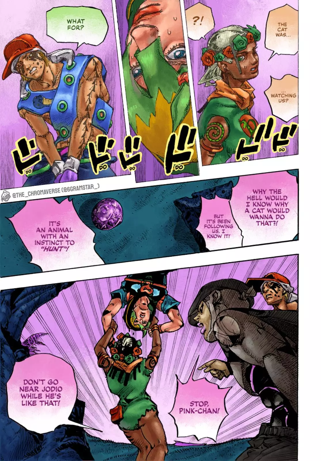 Jojo's Bizarre Adventure Part 9 - The Jojolands (Fan-Colored) - 6 page 18-e90b337c