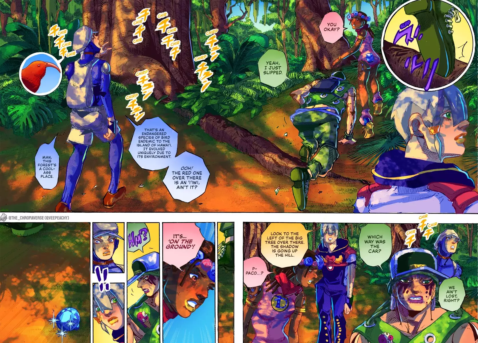 Jojo's Bizarre Adventure Part 9 - The Jojolands (Fan-Colored) - 6 page 4-adde1aa6