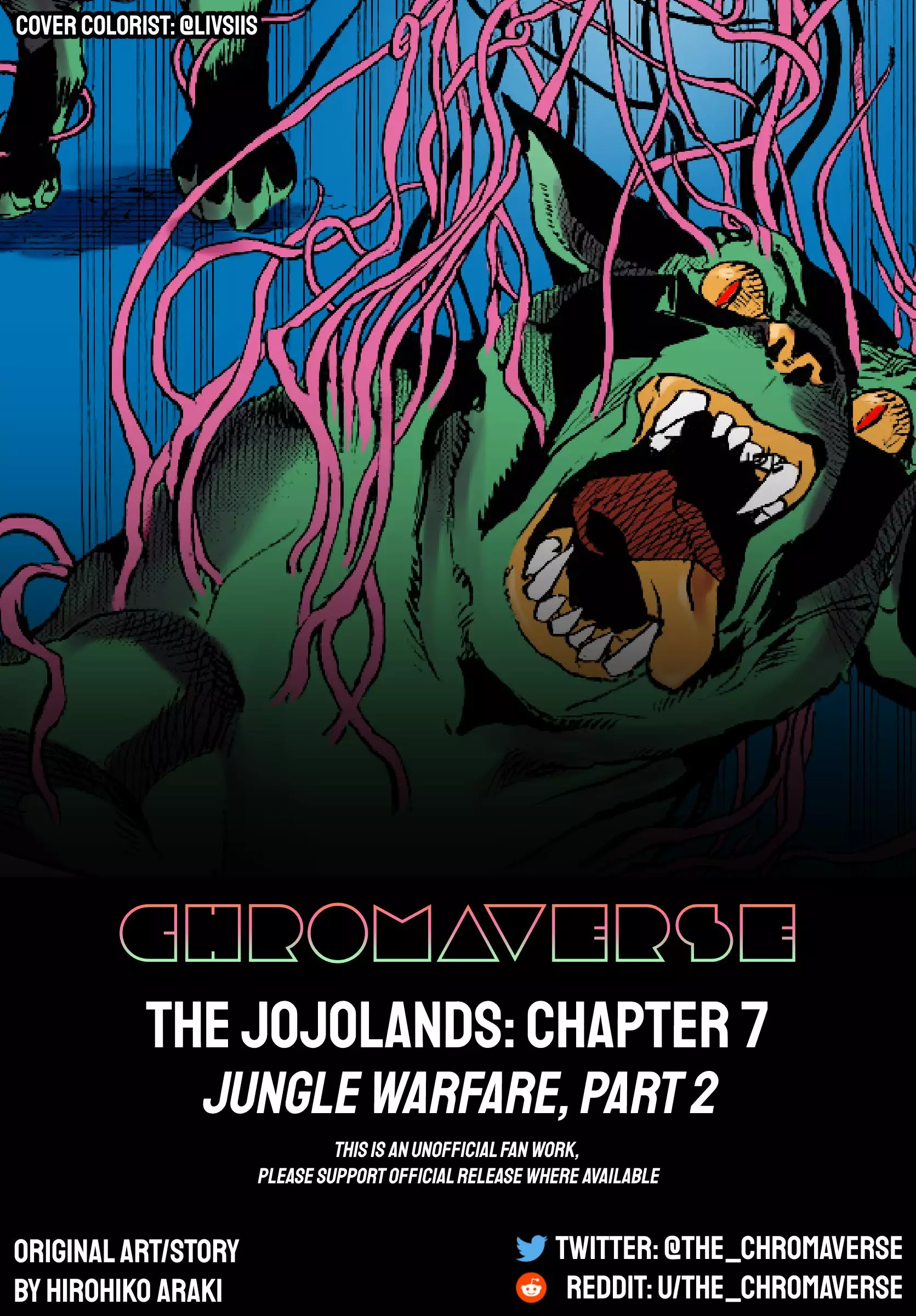 Jojo's Bizarre Adventure Part 9 - The Jojolands (Fan-Colored) - 7 page 1-bca098fc