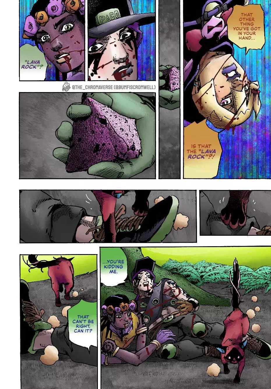 Jojo's Bizarre Adventure Part 9 - The Jojolands (Fan-Colored) - 7 page 30-96444ffd