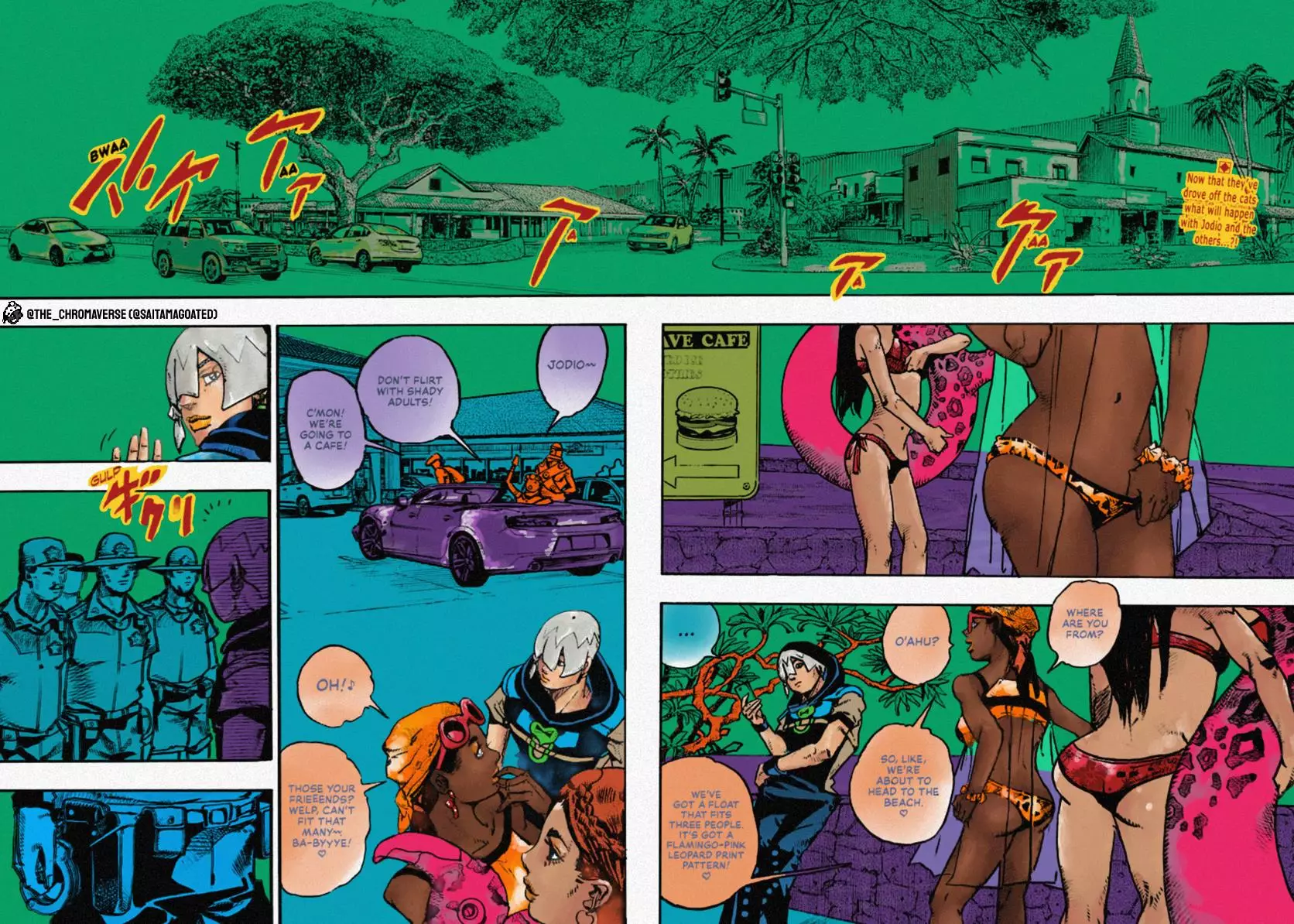 Jojo's Bizarre Adventure Part 9 - The Jojolands (Fan-Colored) - 8 page 3-f8a3ab8a