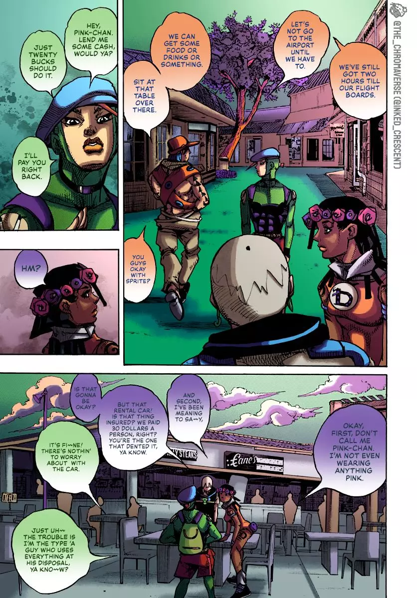 Jojo's Bizarre Adventure Part 9 - The Jojolands (Fan-Colored) - 8 page 5-7935f35a