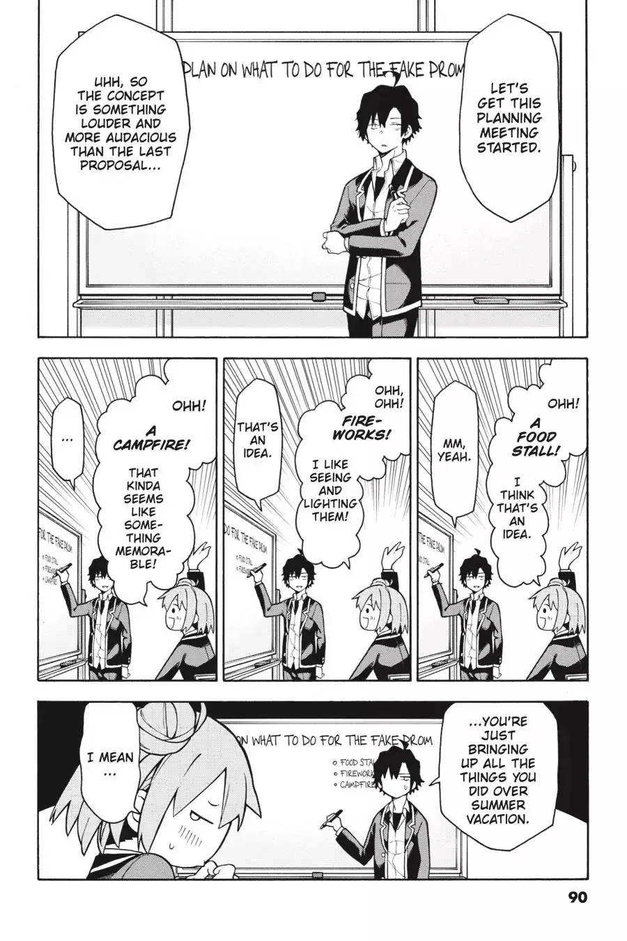 Yahari Ore No Seishun Rabukome Wa Machigatte Iru. @ Comic - 100 page 4-ba30c636