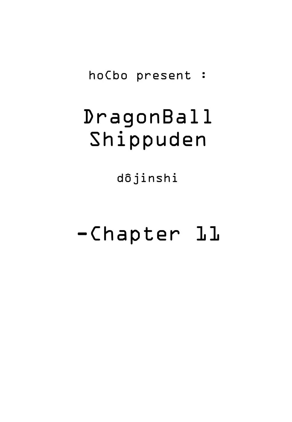 Dragon Ball Shippuden - 11 page 1-79368309