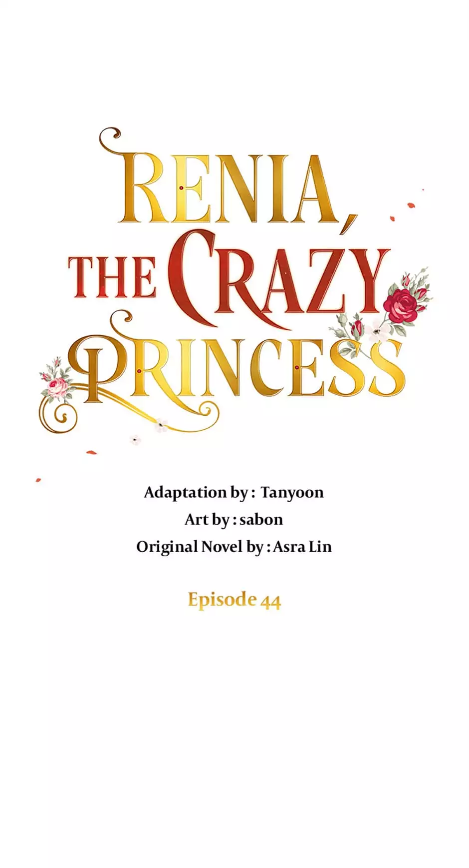 Crazy Princess Renia - 44 page 1-e248705e