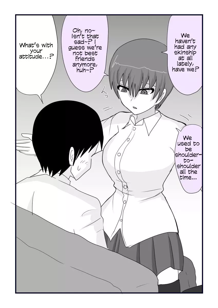 The Story Of A Best Friend, Who Is A Girl Acts Odd Nowadays - 12 page 1-fd646e06