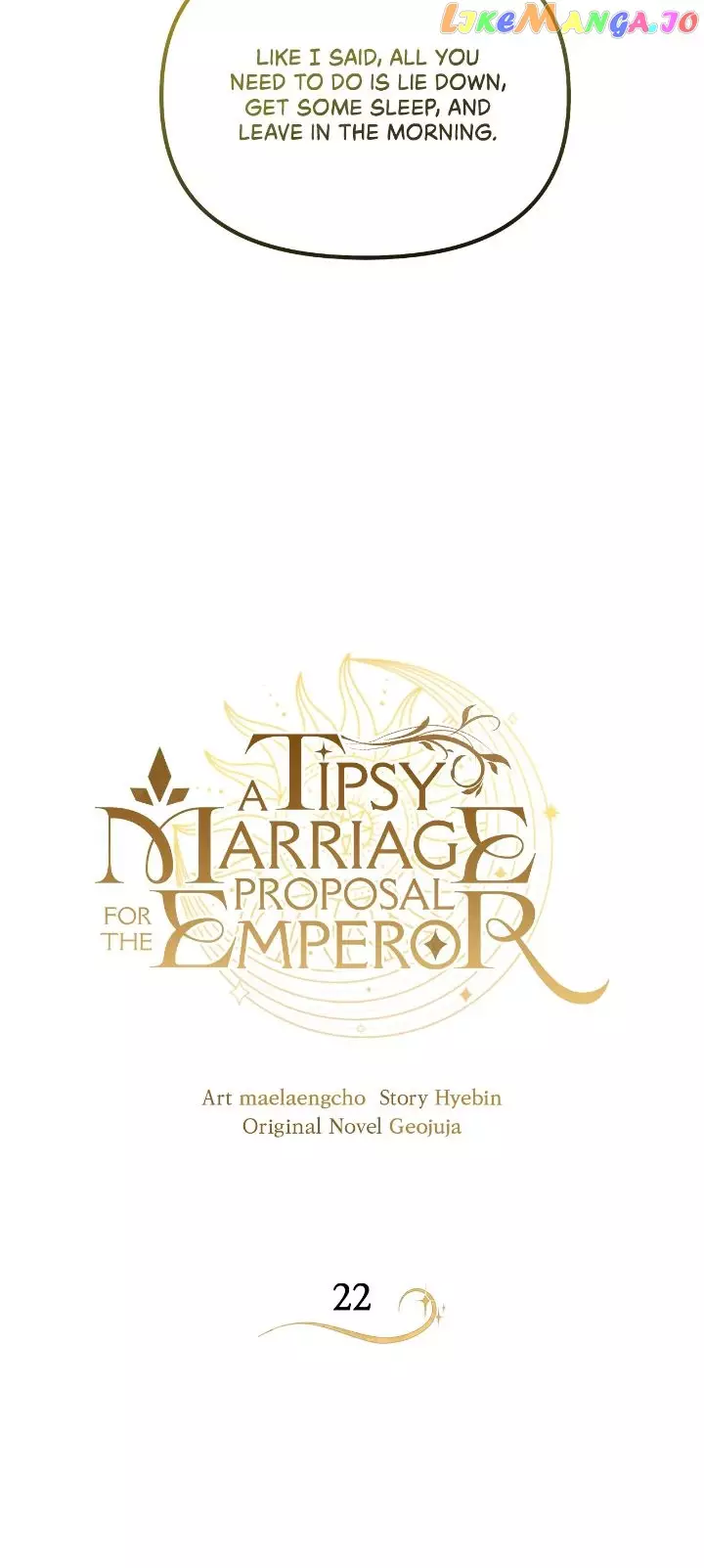 A Tipsy Marriage Proposal For The Emperor - 22 page 4-5c1ab988