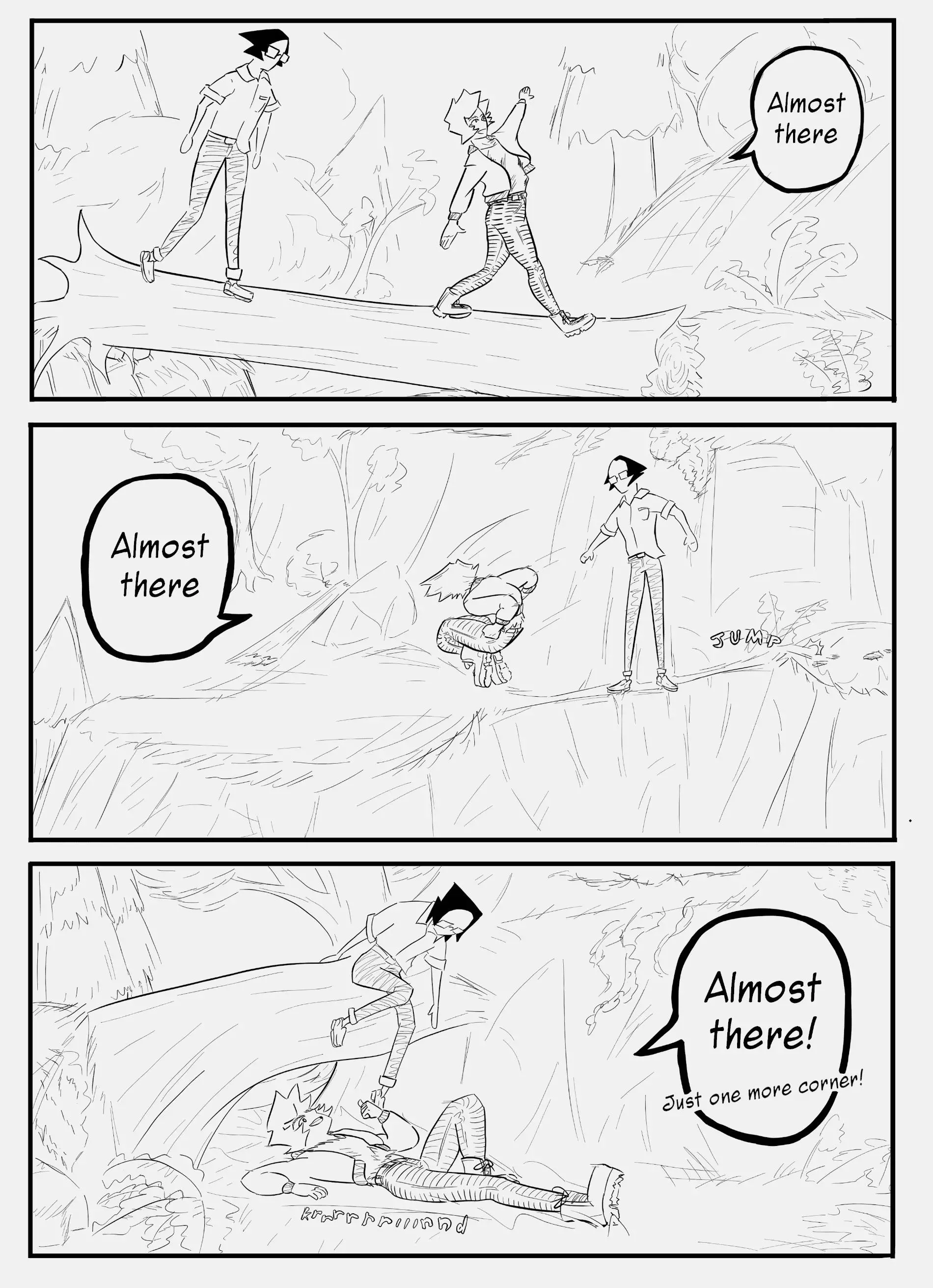 3 Guys Who Hang Out In The Woods Of Night Woods - 1 page 4-a27a7542